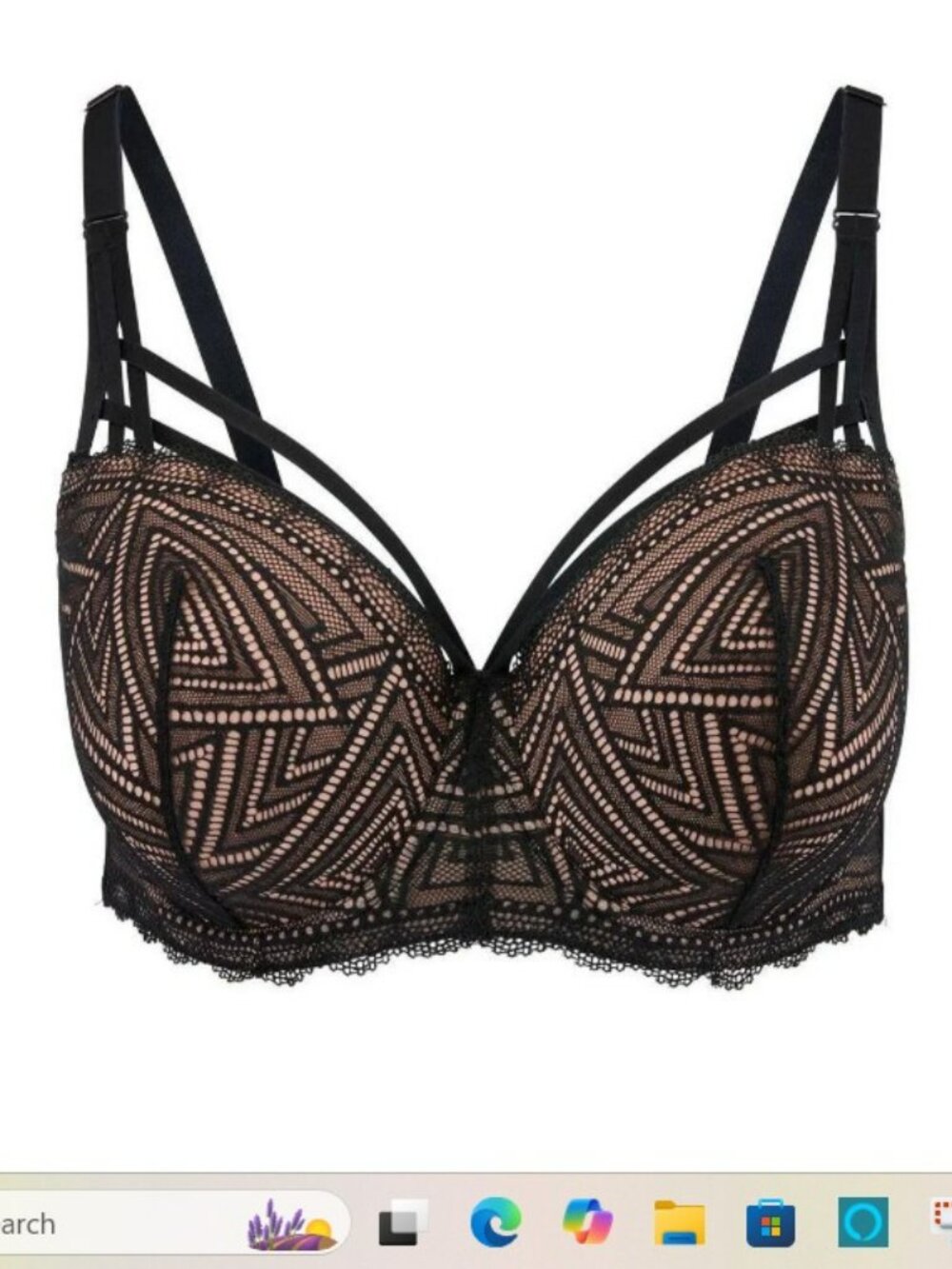 Adore Me Trezza Contour Balconette Bra 40 H